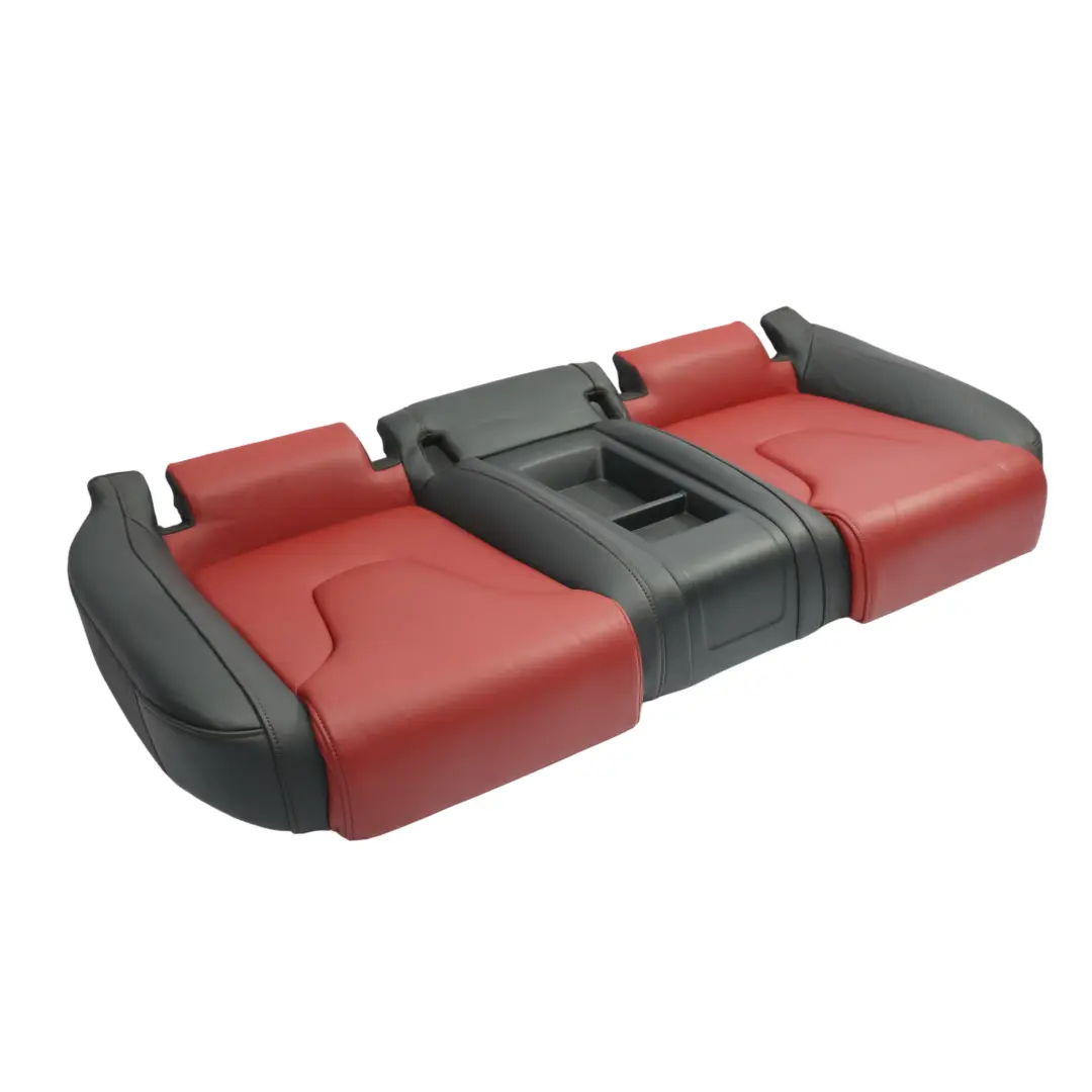 Audi S5 8T Coupe Rück Sitzbank Couch Abdeckung Leder Schwarz/Rot - SKU 8T0885405CJ-1 - Teilenummer 8T0885405CJ