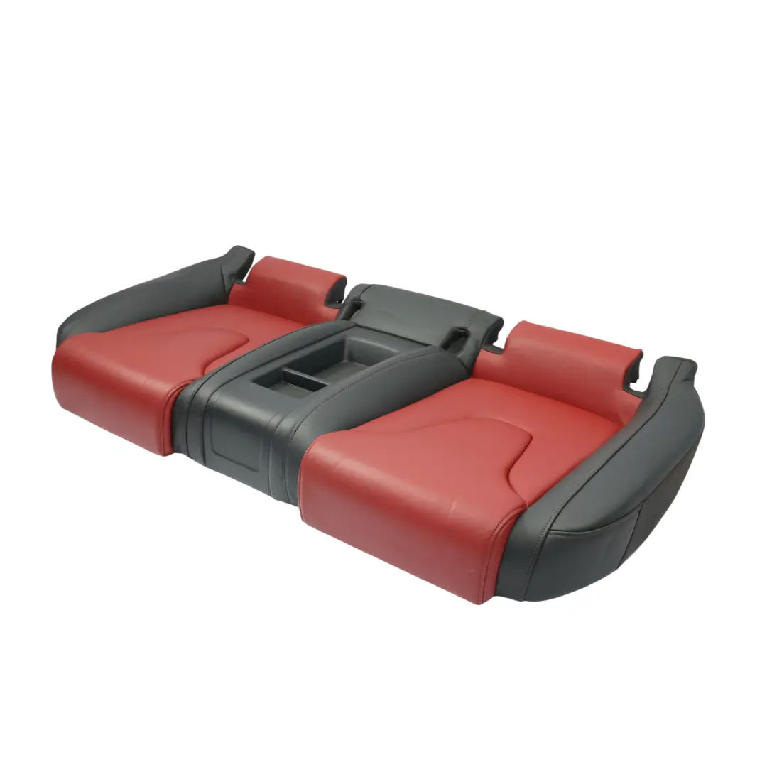 Audi S5 8T Coupe Asiento Trasero Banco Cobertura Cuero Negro/Rojo - SKU 8T0885405CJ-1 - Número de pieza 8T0885405CJ