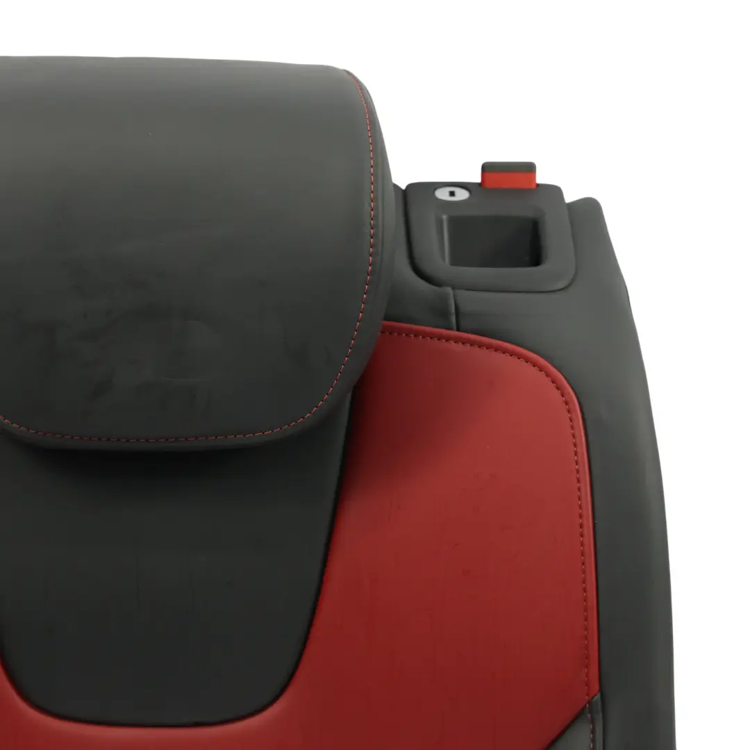 Rück Sitz Lehne Kissen Links Leder Schwarz/Rot für Audi S5 8T mit Teilenummer 8T0885805AM Audi S5 8T Rück Sitz Lehne Kissen Links Leder Schwarz/Rot - SKU 8T0885805AM-1 - Teilenummer 8T0885805AM