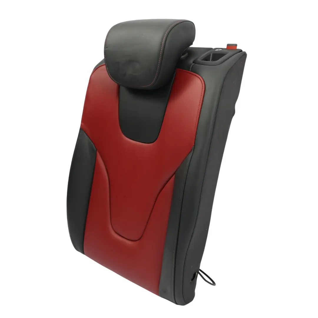 Oparcie Siedzenia Lewe Skóra Czarno Czerwone do Audi S5 8T o numerze 8T0885805AM Audi S5 8T Oparcie Siedzenia Lewe Skóra Czarno Czerwone - SKU 8T0885805AM-1 - Numer Części 8T0885805AM