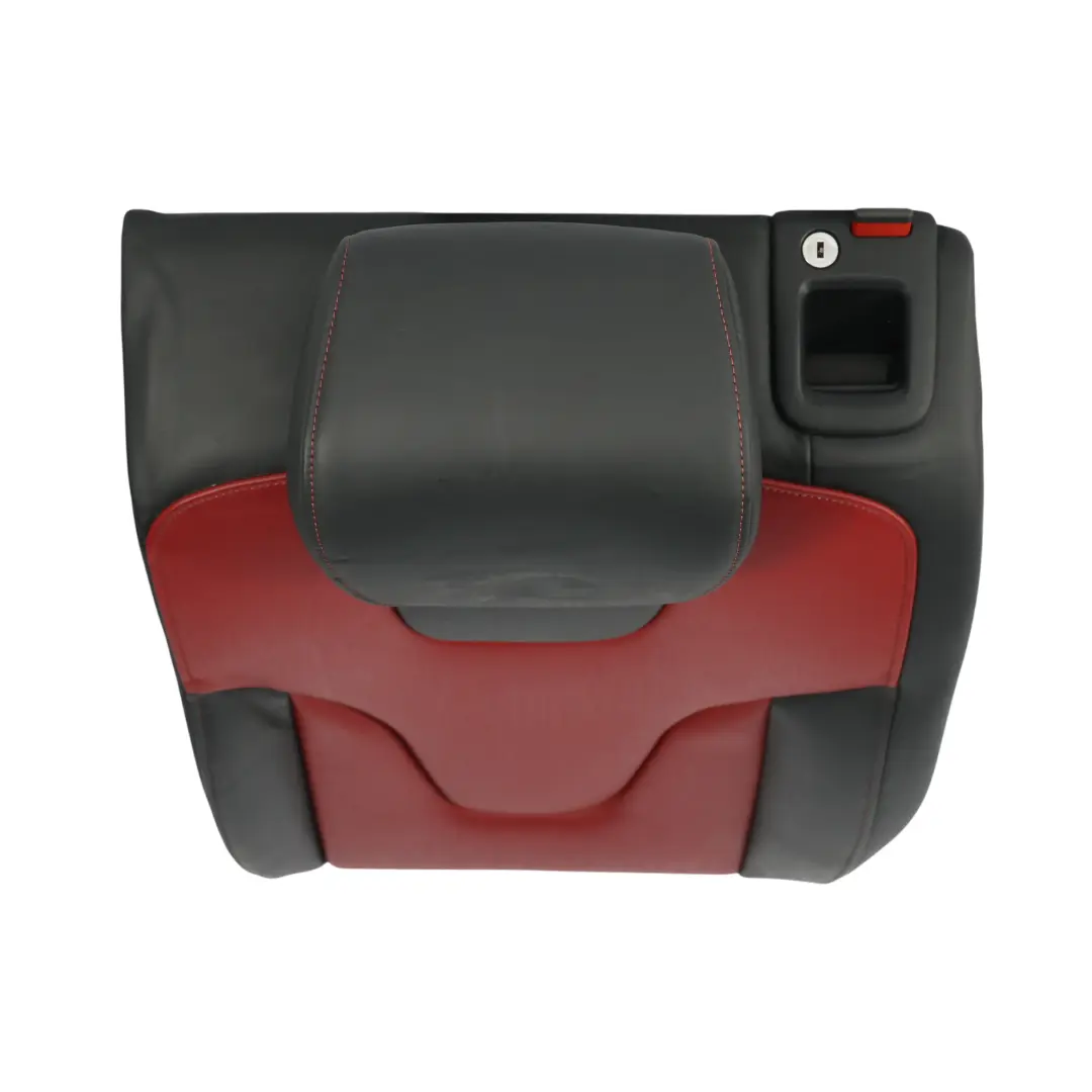 Audi S5 8T Respaldo Asiento Trasero Cojín Izquierdo Cuero Negro/Rojo - SKU 8T0885805AM-1 - Número de pieza 8T0885805AM