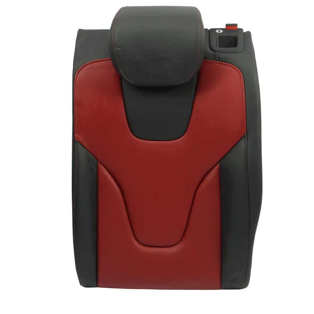 Audi S5 8T Rück Sitz Lehne Kissen Links Leder Schwarz/Rot - SKU 8T0885805AM-1 - Teilenummer 8T0885805AM