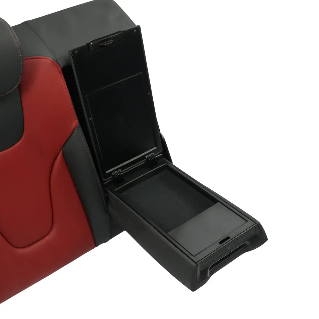 Audi A5 8T Schienale Posteriore Centro Destra Pelle Nero/Rosso - SKU 8T0885806BF-1 - Numero di parte 8T0885806BF