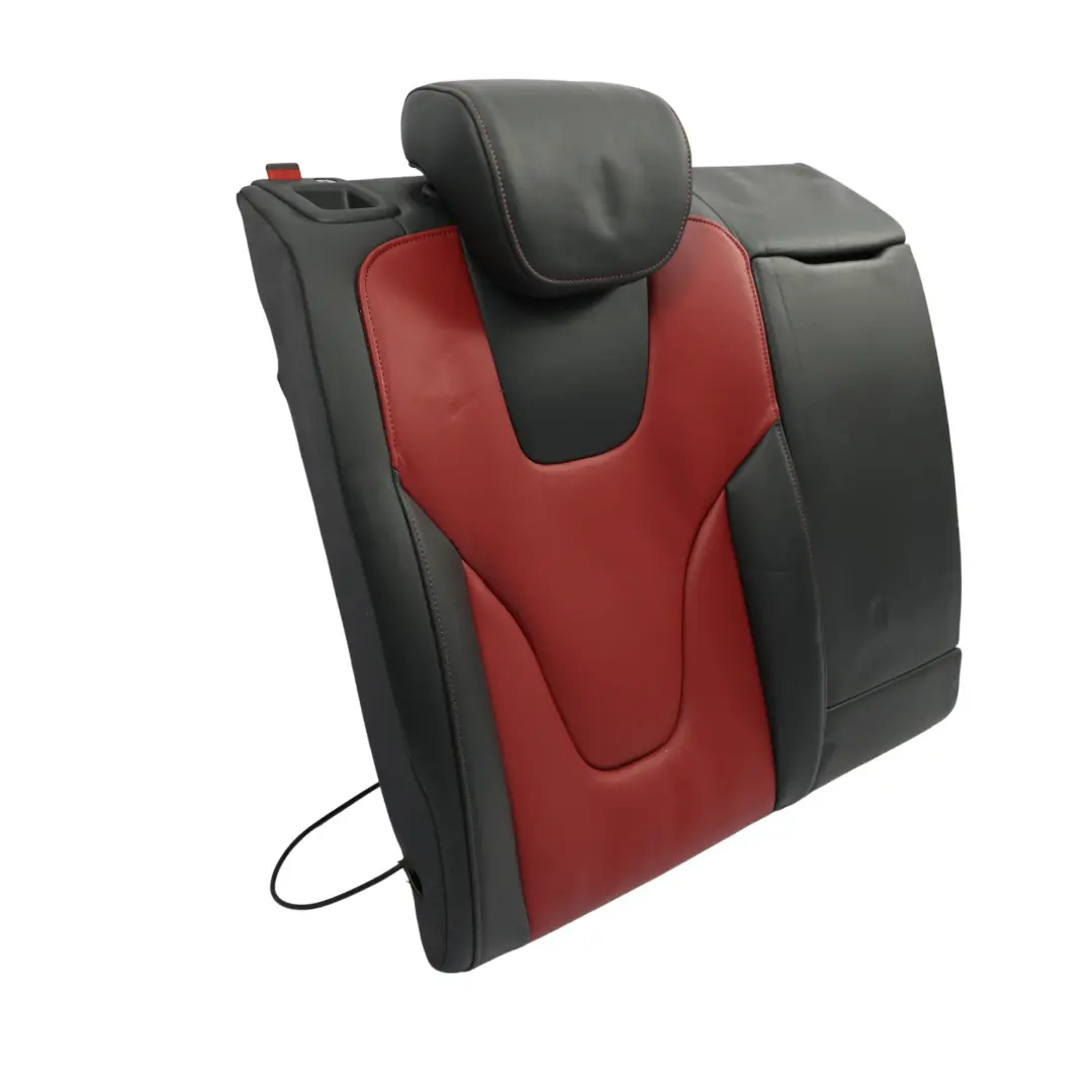 Schienale Posteriore Centro Destra Pelle Nero/Rosso per Audi A5 8T con numero di parte 8T0885806BF Audi A5 8T Schienale Posteriore Centro Destra Pelle Nero/Rosso - SKU 8T0885806BF-1 - Numero di parte 8T0885806BF
