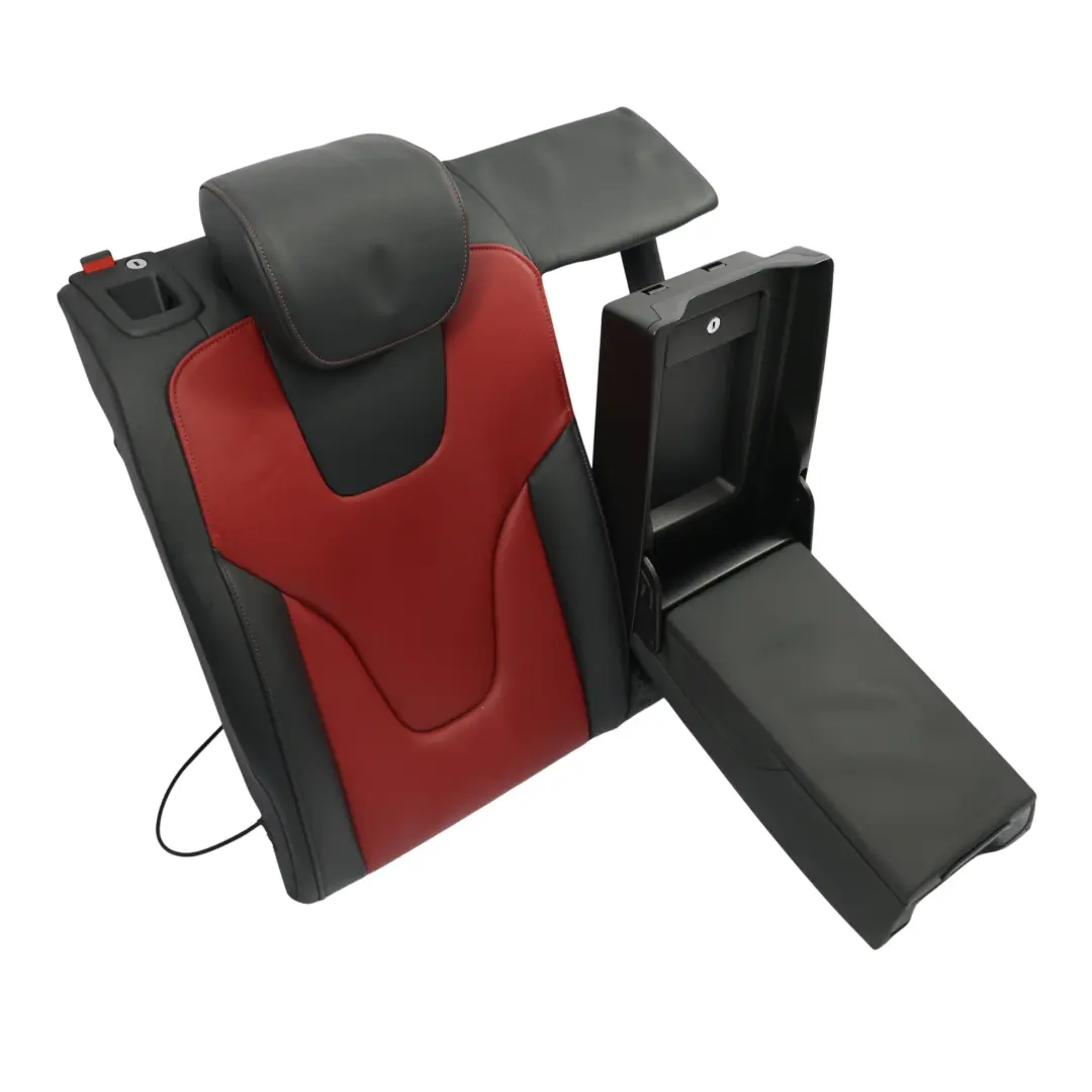 Couvre-Dossier De Siège Arrière Central Droit En Cuir Noir/Rouge pour Audi A5 8T à propos du numéro de pièce 8T0885806BF Audi A5 8T Couvre-Dossier De Siège Arrière Central Droit En Cuir Noir/Rouge - SKU 8T0885806BF-1 - Numéro de pièce 8T0885806BF