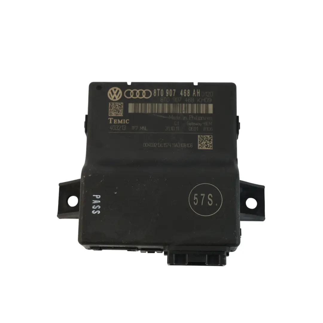 Moduł Sterownik Gateway do Audi A4 Allroad Avant A5 S5 Q5 RS5 o numerze 8T0907468AH Audi A4 Allroad Avant A5 S5 Q5 RS5 Moduł Sterownik Gateway - SKU 8T0907468AH - Numer Części 8T0907468AH