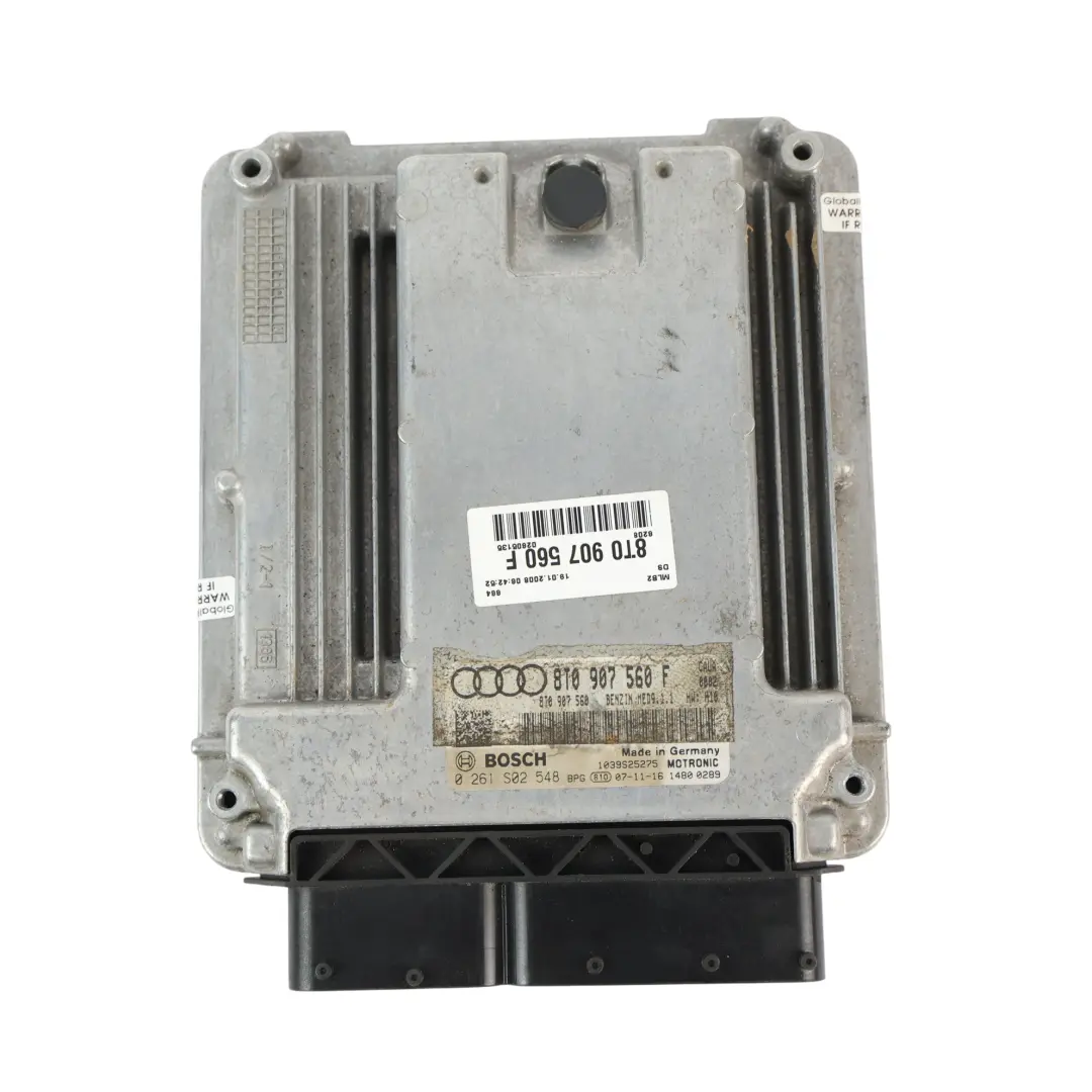 CAUA Quattro 354HP Engine Control ECU Kit Manual to Audi S5 8T 4.2 FSI with Part number 8T0907560F Audi S5 8T 4.2 FSI CAUA Quattro 354HP Engine Control ECU Kit Manual - SKU 8T0907560F - Part number 8T0907560F