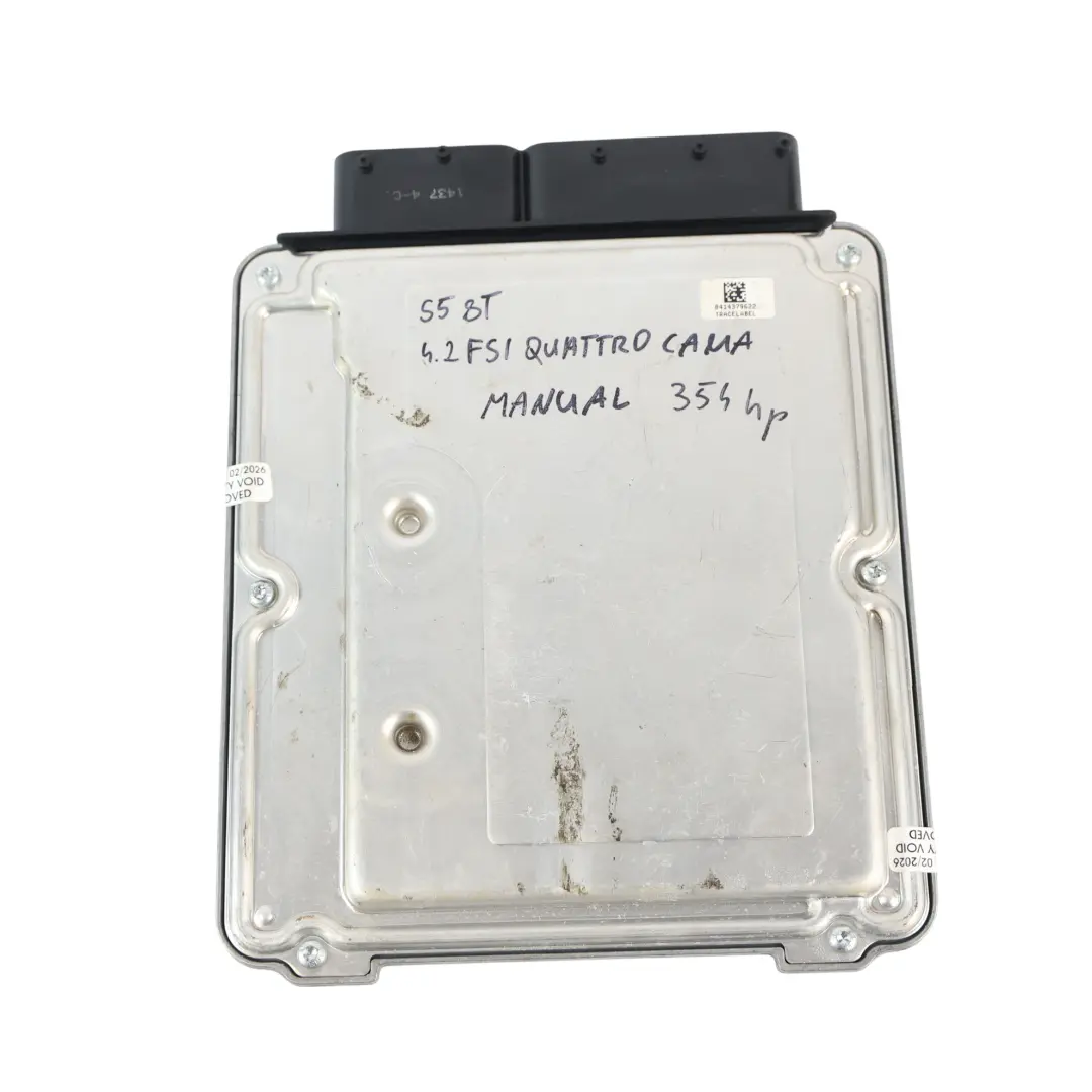 Audi S5 8T 4.2 FSI CAUA Quattro 354HP Control Del Motor ECU Manual - SKU 8T0907560F - Número de pieza 8T0907560F