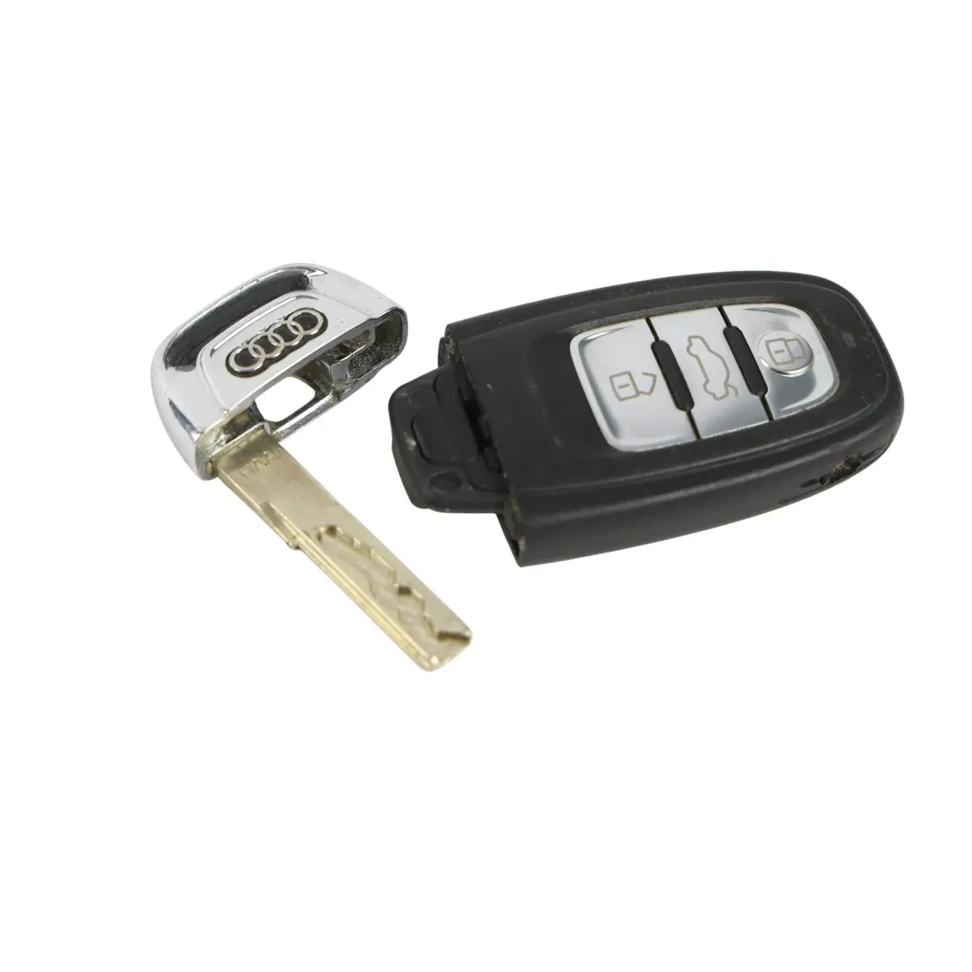 Schlüssel Sender Fernbedienung 3.0 Diesel für Audi A5 S5 8T Q5 mit Teilenummer 8T0959754K Audi A5 S5 8T Q5 Schlüssel Sender Fernbedienung 3.0 Diesel - SKU 8T0959754K - Teilenummer 8T0959754K