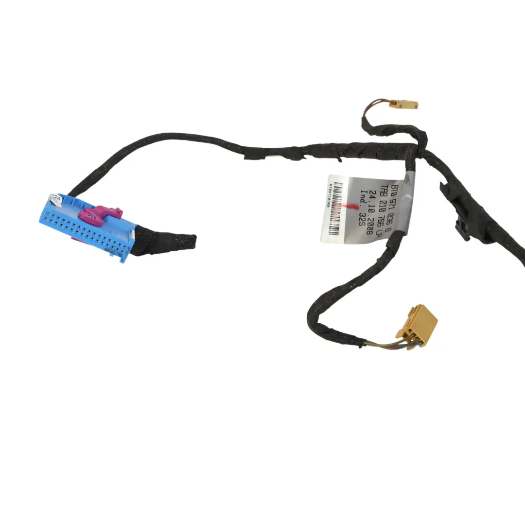 8F S5 8T Porta Cavo Cablaggio Loom Passeggero Anteriore per Audi A5 8T S5 con numero di parte 8T0971036B Audi A5 8T S5 8F S5 8T Porta Cavo Cablaggio Loom Passeggero Anteriore - SKU 8T0971036B - Numero di parte 8T0971036B