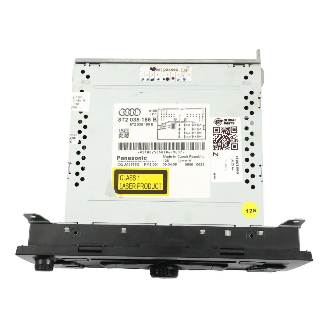 Autoradio Lecteur CD Audio Unité Principale Concert pour Audi A4 B8 à propos du numéro de pièce 8T2035186B Audi A4 B8 Autoradio Lecteur CD Audio Unité Principale Concert - SKU 8T2035186B - Numéro de pièce 8T2035186B