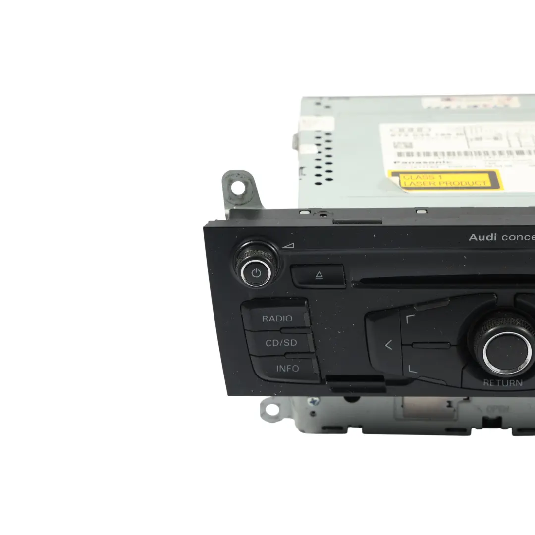 Radio Media Player Audio CD Head Unit Player Concert to Audi A4 B8 with Part number 8T2035186B Audi A4 B8 Radio Media Player Audio CD Head Unit Player Concert - SKU 8T2035186B - Part number 8T2035186B