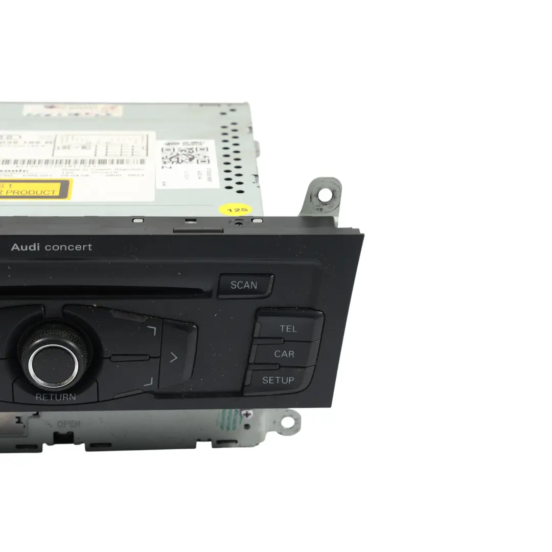 Radio Media Player Audio CD Head Unit Player Concert to Audi A4 B8 with Part number 8T2035186B Audi A4 B8 Radio Media Player Audio CD Head Unit Player Concert - SKU 8T2035186B - Part number 8T2035186B