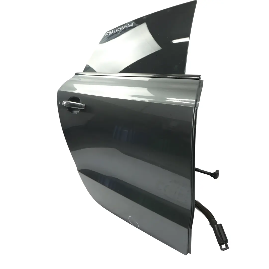 Sportback Door Rear Right O/S Daytona Grey Pearl Effect - Z7S to Audi A5 8T with Part number 8T8833052D Audi A5 8T Sportback Door Rear Right O/S Daytona Grey Pearl Effect - Z7S - SKU 8T8833052D-DGR - Part number 8T8833052D
