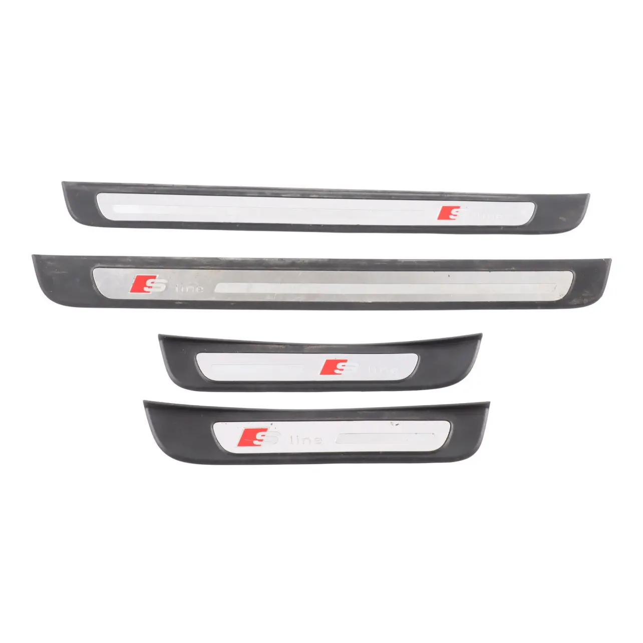 Audi A5 8T Sportback Door Sill Strip Kick Plate S-Line Front Rear SET 8T8853373B