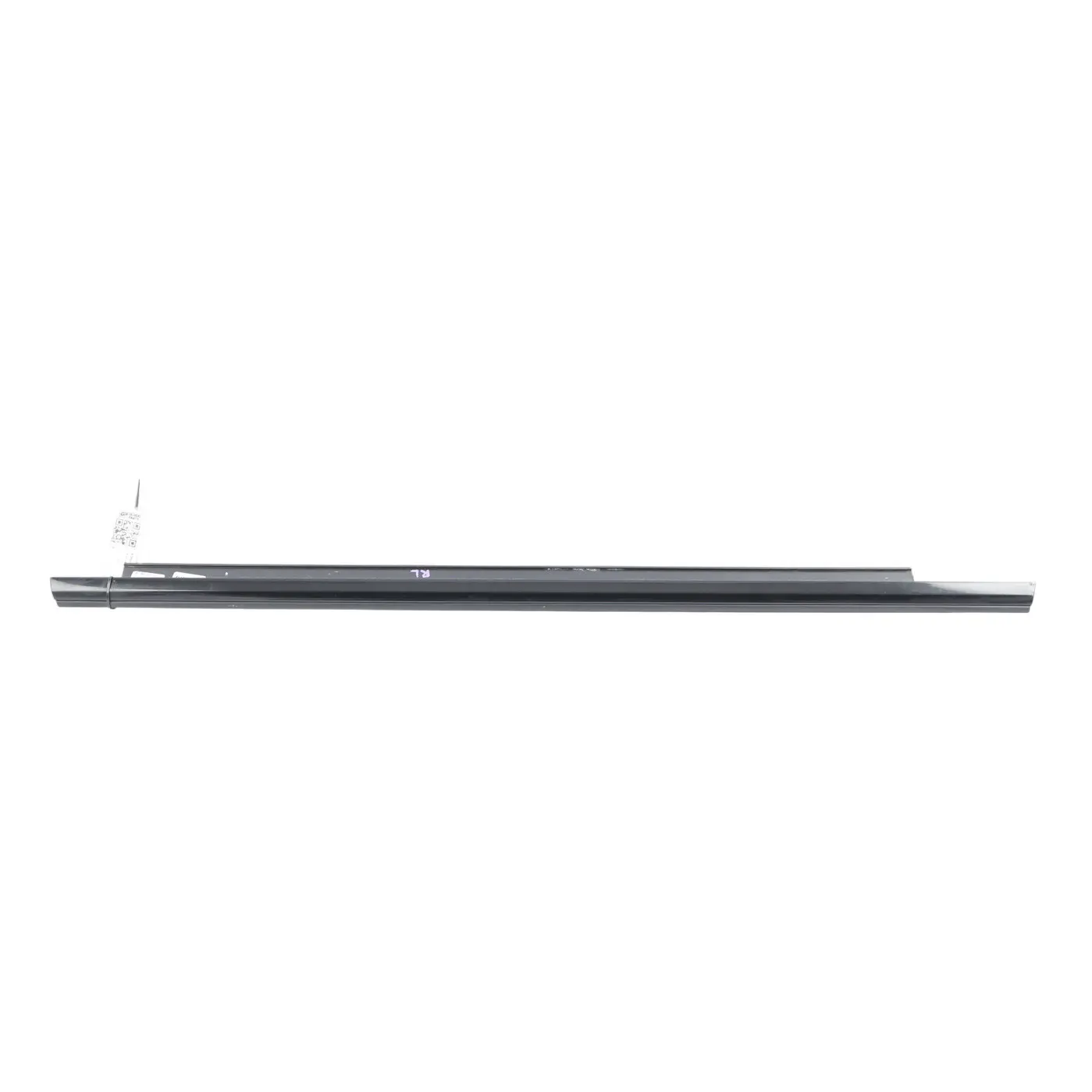 Audi A5 8T Moldura Tira Ventana Puerta Trasera Izquierda Negro 8T8853763J