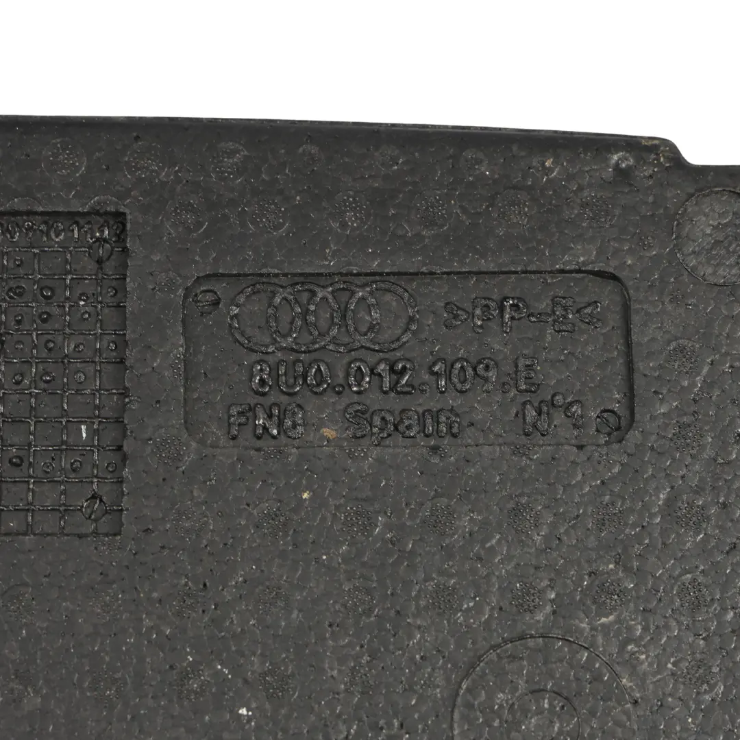Audi Q3 8U Inserto Schiuma Ruota Scorta Vano Deposito - SKU 8U0012109E - Numero di parte 8U0012109E