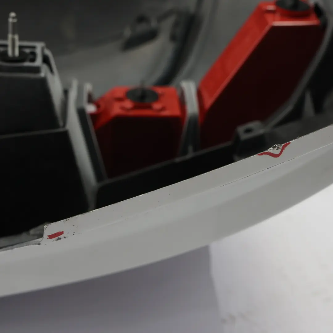 Audi Q3 8U Rear Bumper Trim Panel Covering Glacier White Pearl - S9R - SKU 8U0807067B-MGW - Part number 8U0807067B