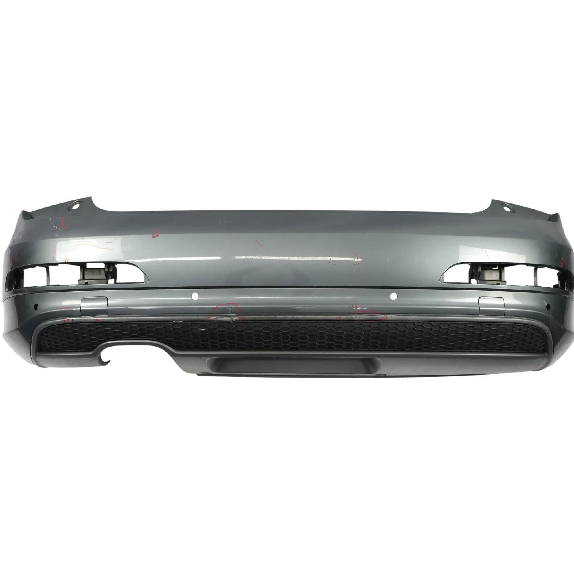 Audi Q3 8U Rear Bumper Trim Panel Covering Monsoon Grey Metallic - X7R