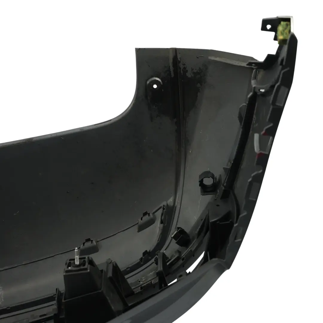 Bumper Trim Panel Covering Monsoon Grey Metallic - X7R to Audi Q3 8U Rear with Part number 8U0807067B Audi Q3 8U Rear Bumper Trim Panel Covering Monsoon Grey Metallic - X7R - SKU 8U0807067B-MOG - Part number 8U0807067B