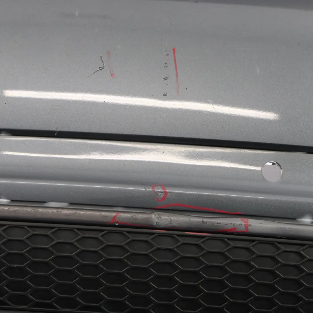 Bumper Trim Panel Covering Monsoon Grey Metallic - X7R to Audi Q3 8U Rear with Part number 8U0807067B Audi Q3 8U Rear Bumper Trim Panel Covering Monsoon Grey Metallic - X7R - SKU 8U0807067B-MOG - Part number 8U0807067B