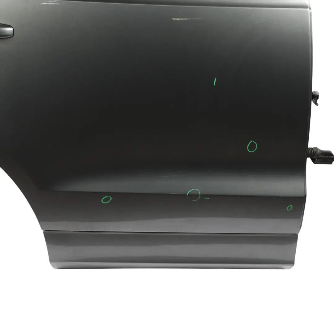 Door Rear Right O/S Covering Panel Monsoon Grey Metallic - X7R to Audi Q3 8U with Part number 8U0833052 Audi Q3 8U Door Rear Right O/S Covering Panel Monsoon Grey Metallic - X7R - SKU 8U0833052-MOG - Part number 8U0833052