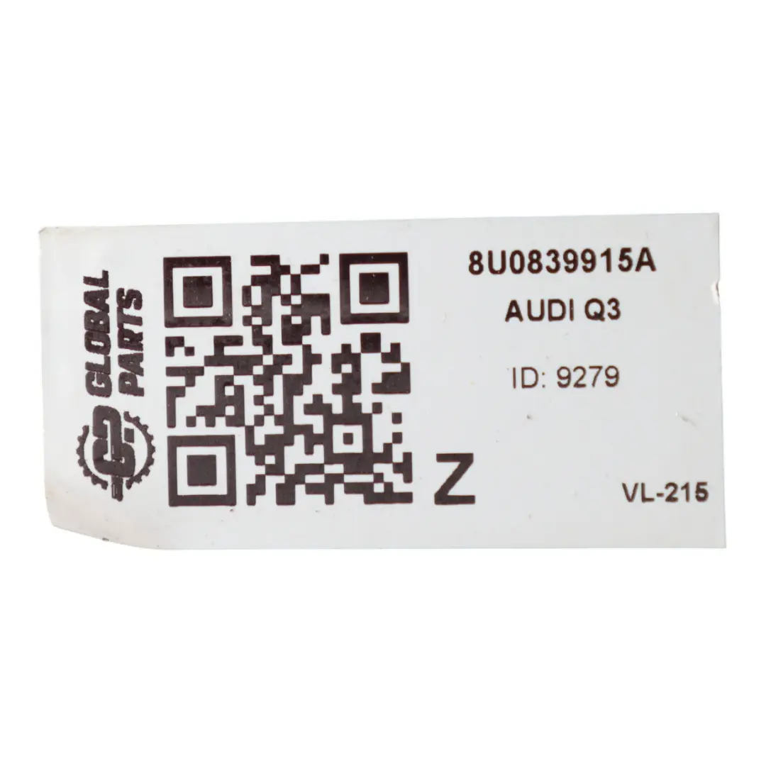 Audi Q3 8U Rear Door Inner Panel Cover Trim Left N/S - SKU 8U0839915A - Part number 8U0839915A