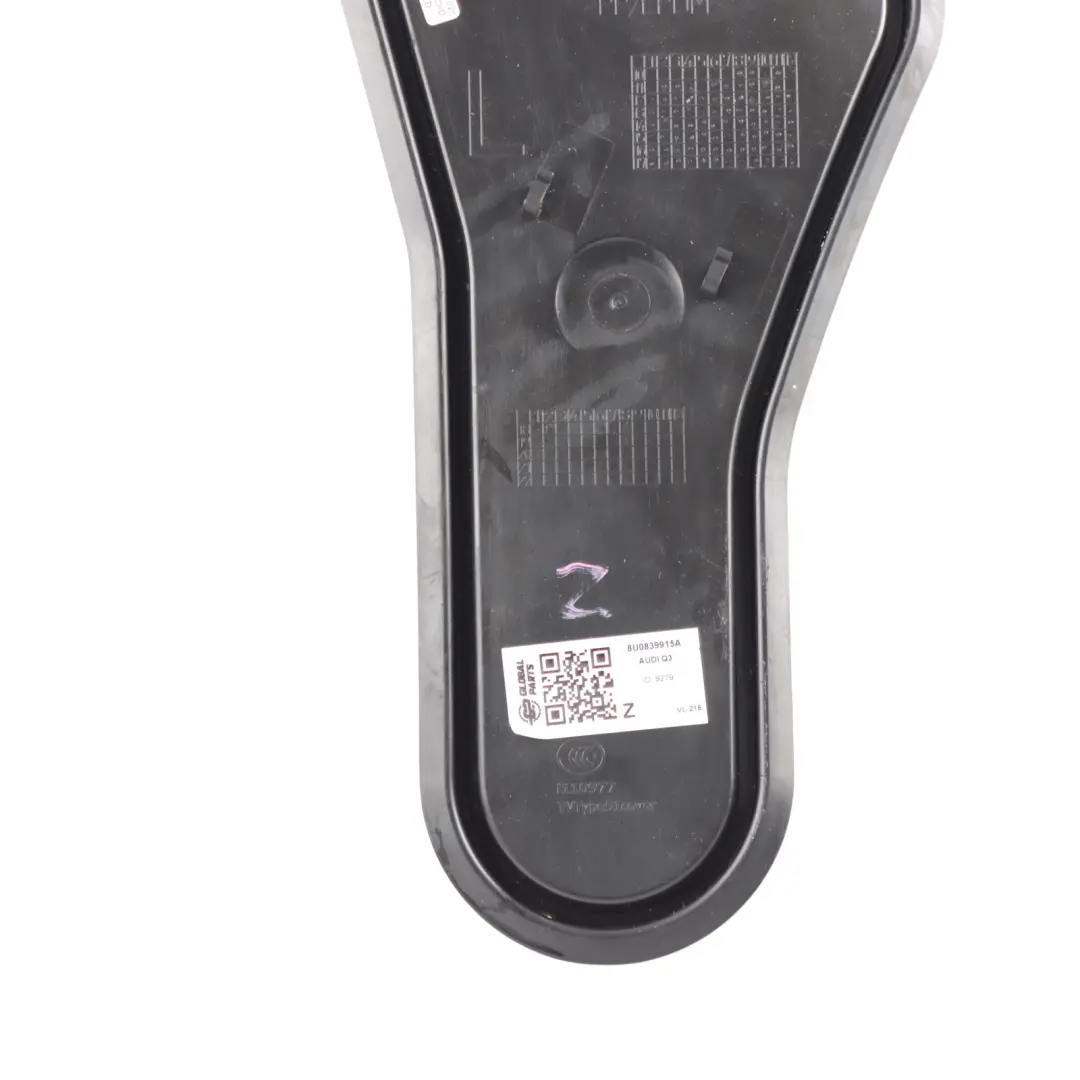 Audi Q3 8U Rear Door Inner Panel Cover Trim Left N/S - SKU 8U0839915A - Part number 8U0839915A