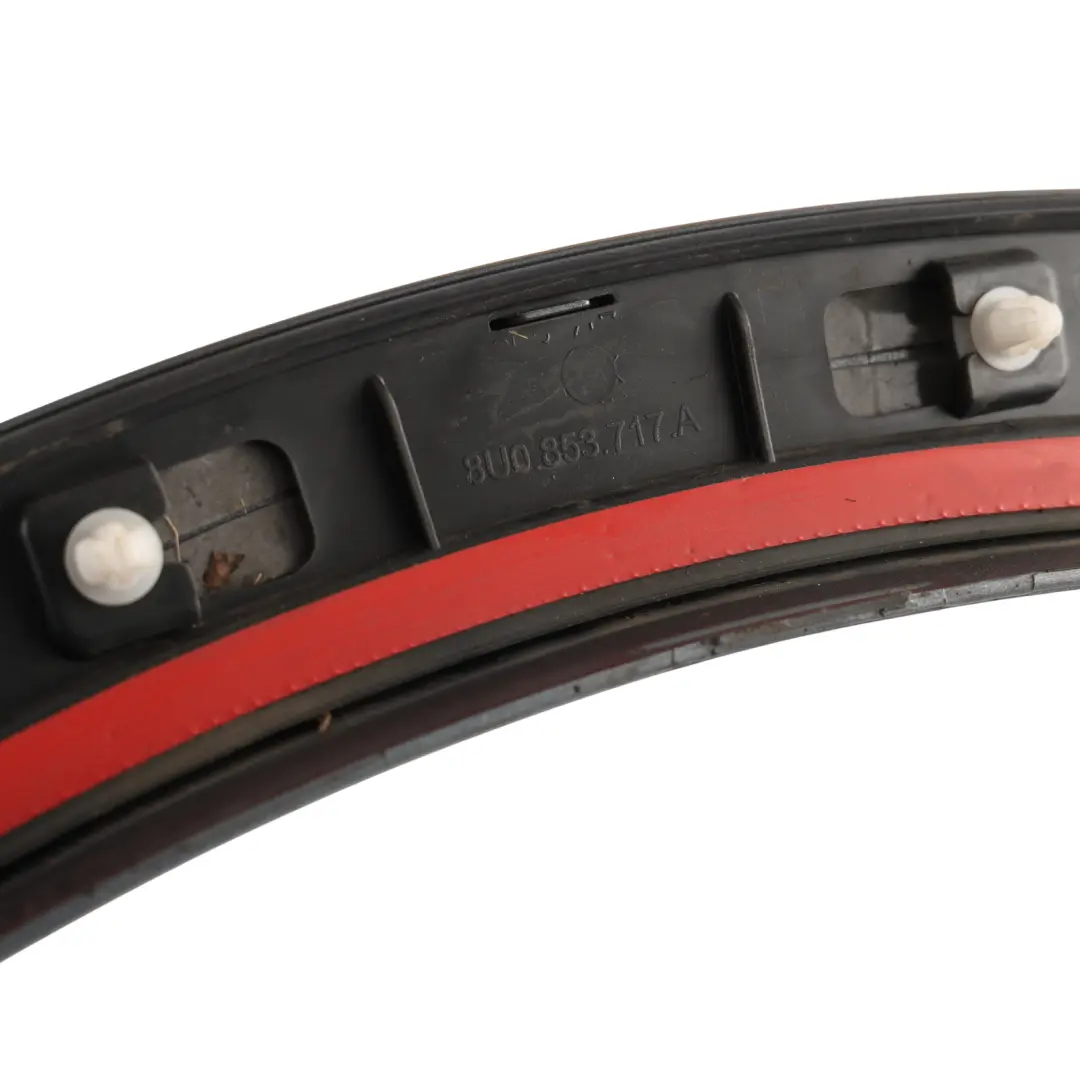 Front Wing Wheel Arch Trim Left N/S Monsoon Grey - X7R to Audi Q3 8U with Part number 8U0853717A Audi Q3 8U Front Wing Wheel Arch Trim Left N/S Monsoon Grey - X7R - SKU 8U0853717A-MOG - Part number 8U0853717A