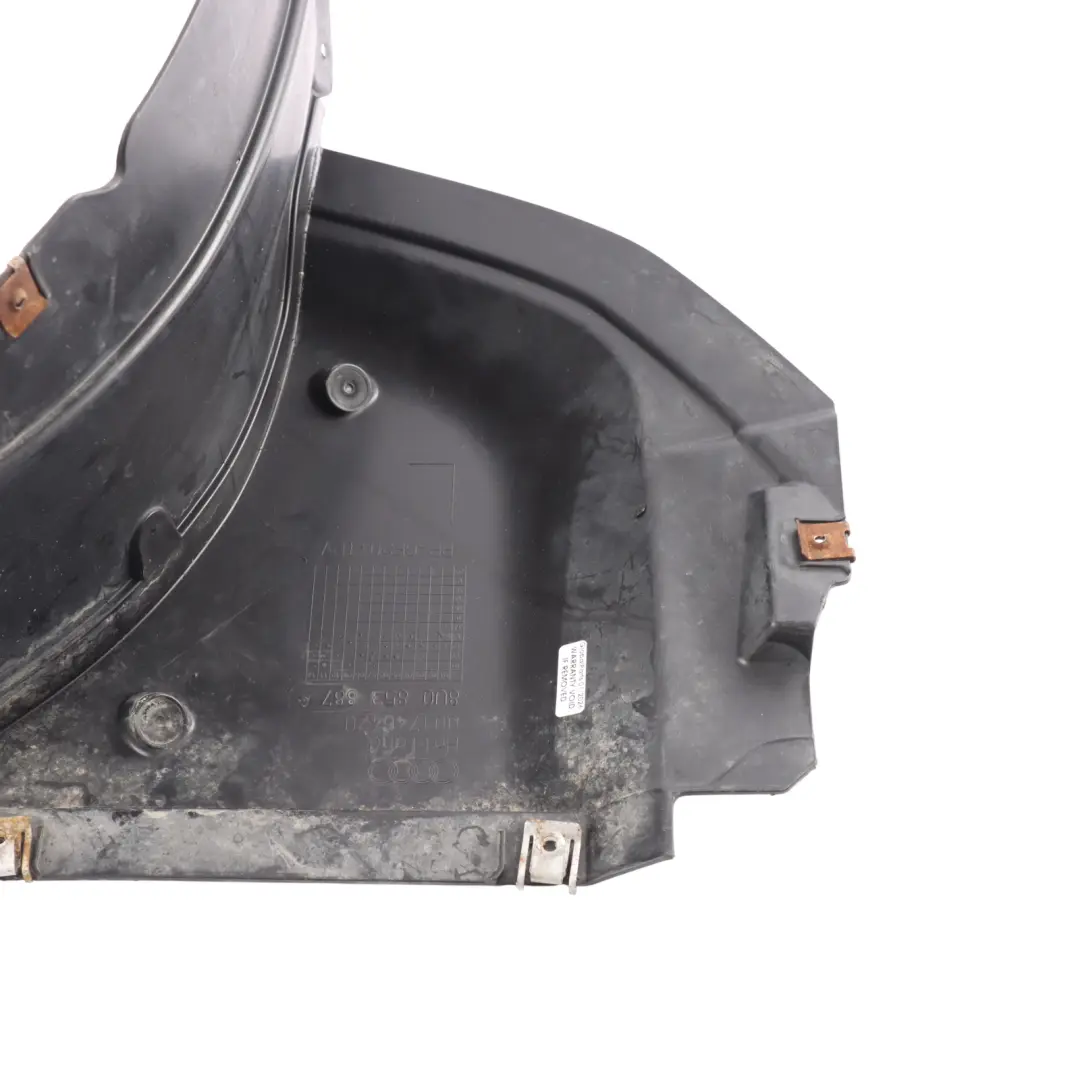 Audi Q3 8U Wheel Arch Liner Spoiler Trim Front Left N/S - SKU 8U0853887A - Part number 8U0853887A