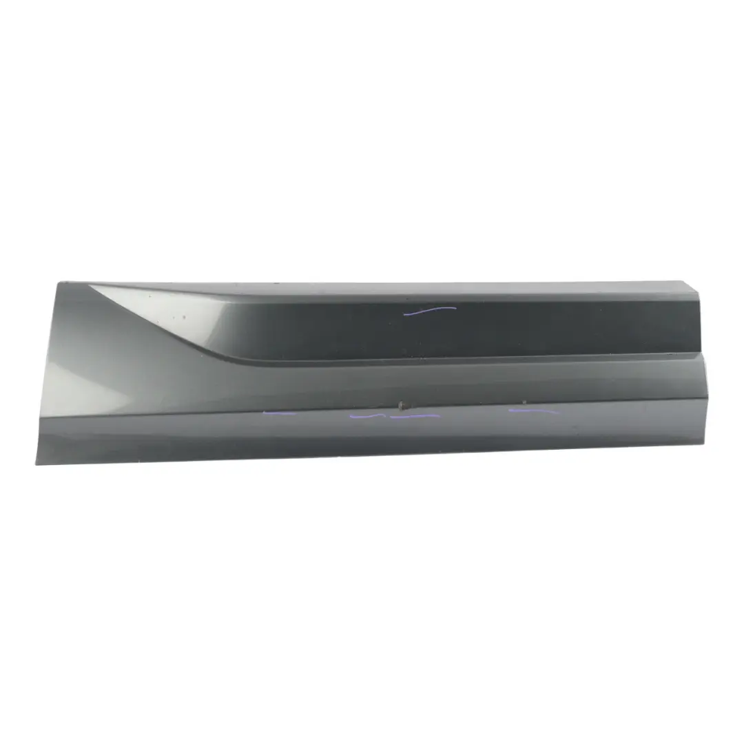 Door Trim Lower Moulding Strip Left N/S Monsoon Grey - X7R to Audi Q3 8U Rear with Part number 8U0853969D Audi Q3 8U Rear Door Trim Lower Moulding Strip Left N/S Monsoon Grey - X7R - SKU 8U0853969D-MOG - Part number 8U0853969D