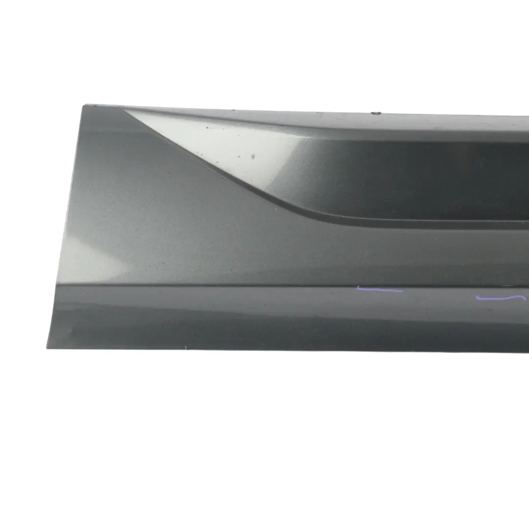 Door Trim Lower Moulding Strip Left N/S Monsoon Grey - X7R to Audi Q3 8U Rear with Part number 8U0853969D Audi Q3 8U Rear Door Trim Lower Moulding Strip Left N/S Monsoon Grey - X7R - SKU 8U0853969D-MOG - Part number 8U0853969D