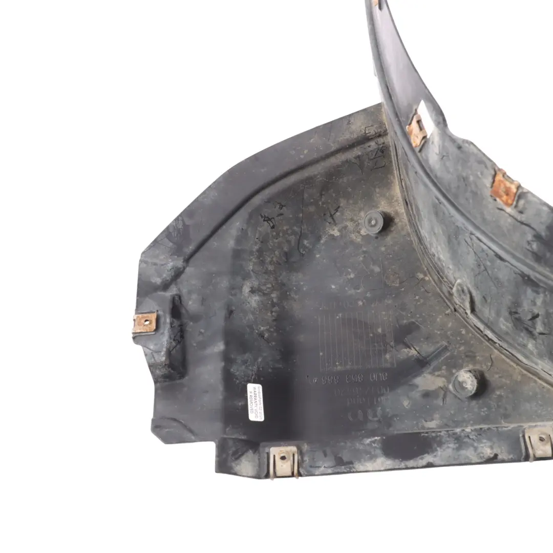 Arch Mud Flap Liner Spoiler Trim Front Right O/S to Audi Q3 8U Wheel with Part number 8U0853888D Audi Q3 8U Wheel Arch Mud Flap Liner Spoiler Trim Front Right O/S - SKU 8U0853888D - Part number 8U0853888D