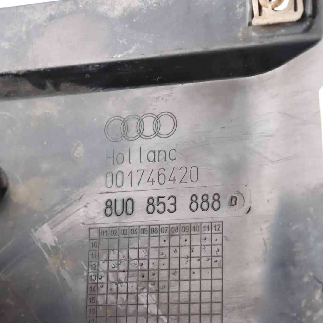 Audi Q3 8U Wheel Arch Mud Flap Liner Spoiler Trim Front Right O/S - SKU 8U0853888D - Part number 8U0853888D