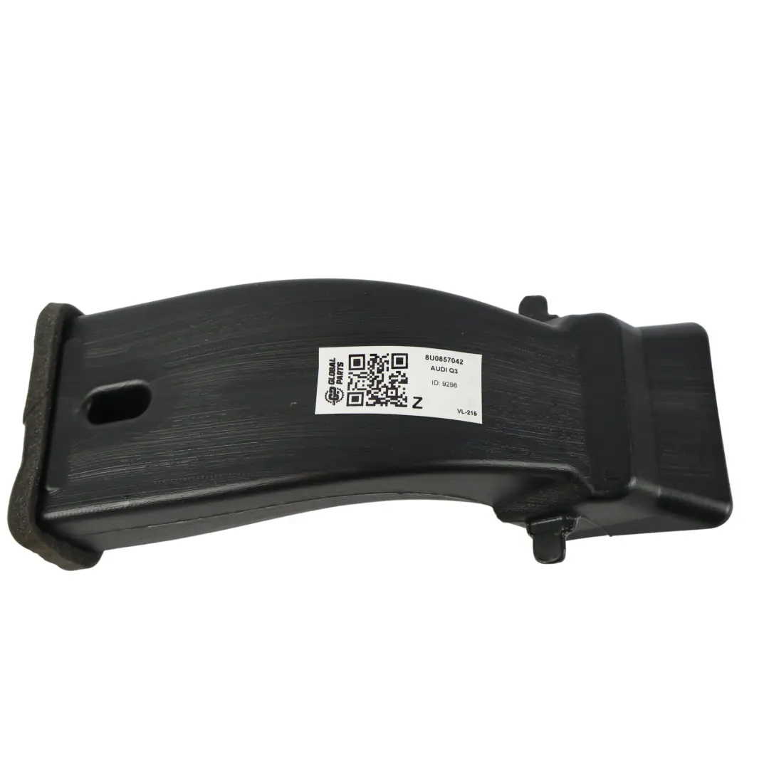 Tubo Condotto Aria Posteriore Di Collegamento per Audi Q3 8U con numero di parte 8U0857042 Audi Q3 8U Tubo Condotto Aria Posteriore Di Collegamento - SKU 8U0857042 - Numero di parte 8U0857042
