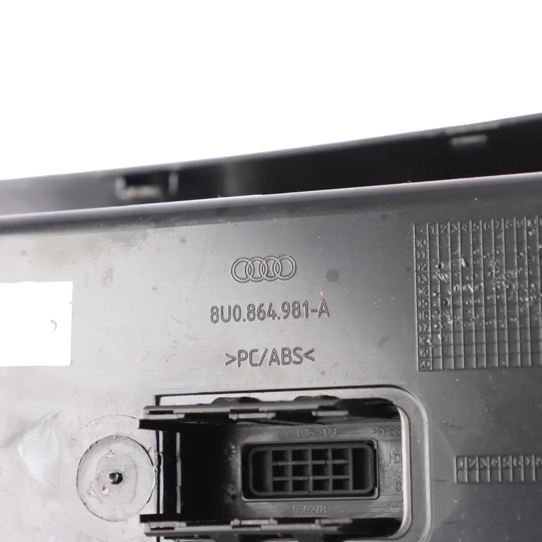 Centre Console Storage Compartment Tray to Audi Q3 8U with Part number 8U0864981A Audi Q3 8U Centre Console Storage Compartment Tray - SKU 8U0864981A-1 - Part number 8U0864981A