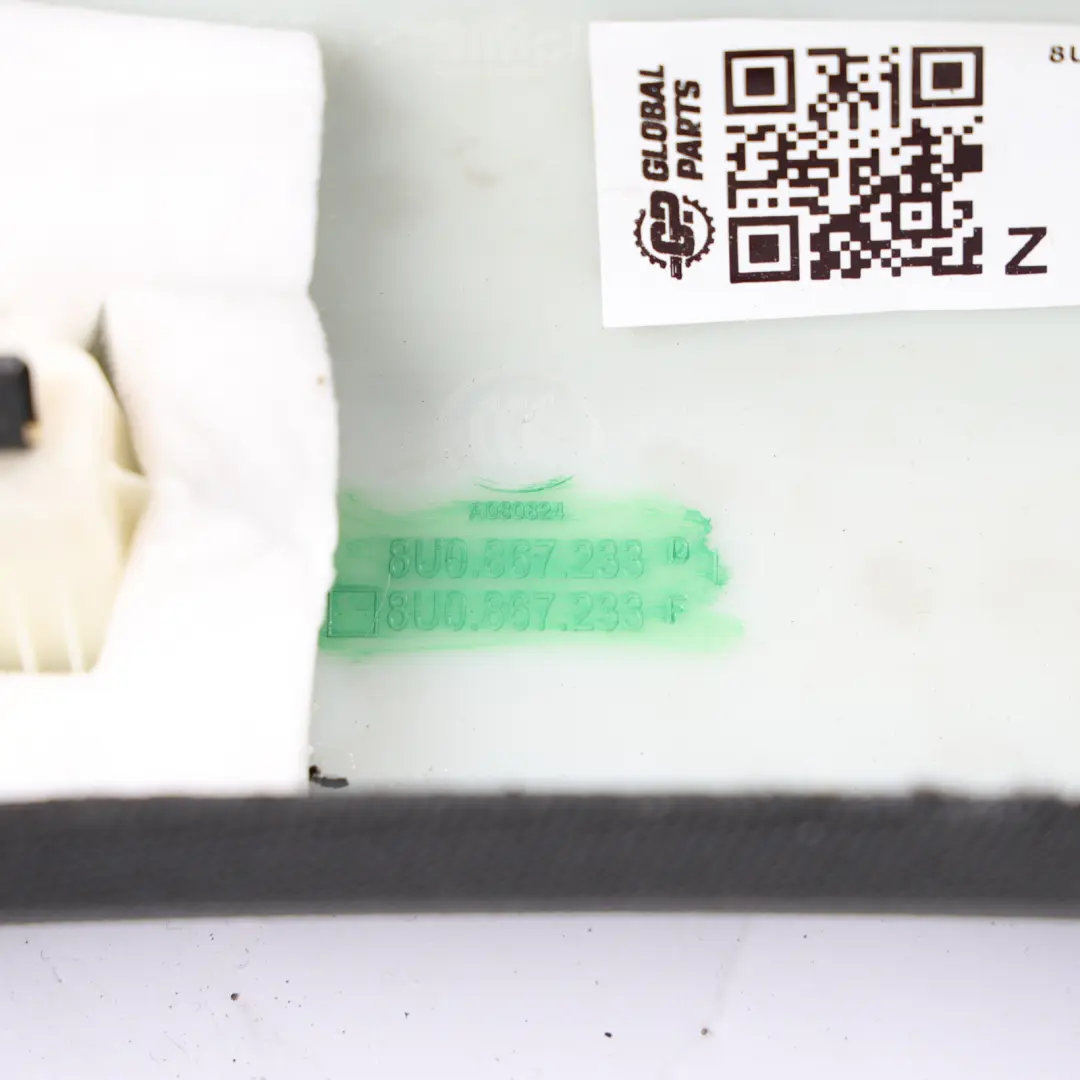 Audi Q3 8U Interior Column A-Pillar Upper Trim Cover Panel Left N/S - SKU 8U0867233D - Part number 8U0867233D