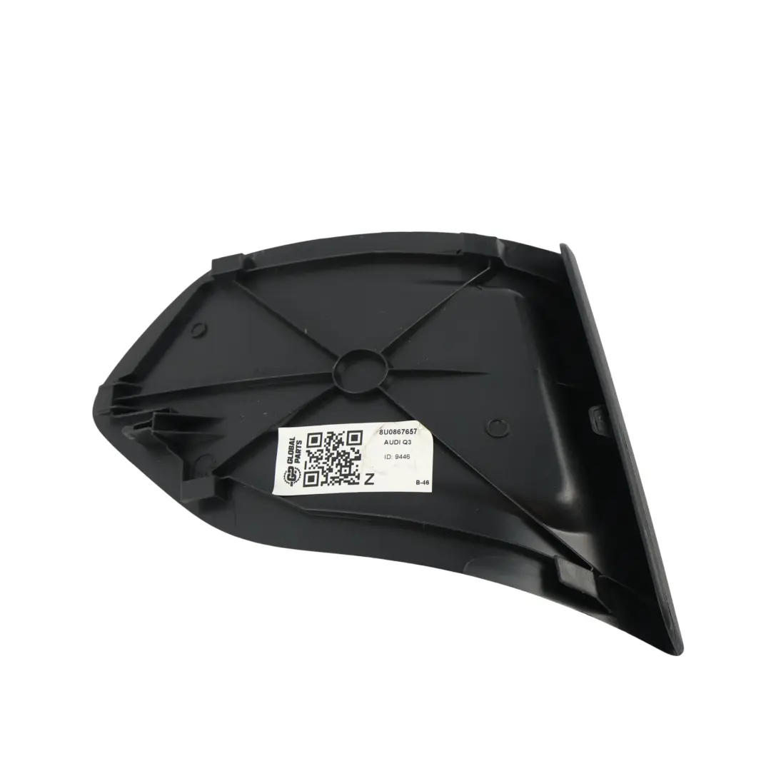 Copertura Pannello Fanalino Posteriore Sinistro per Audi Q3 8U con numero di parte 8U0867657 Audi Q3 8U Copertura Pannello Fanalino Posteriore Sinistro - SKU 8U0867657 - Numero di parte 8U0867657