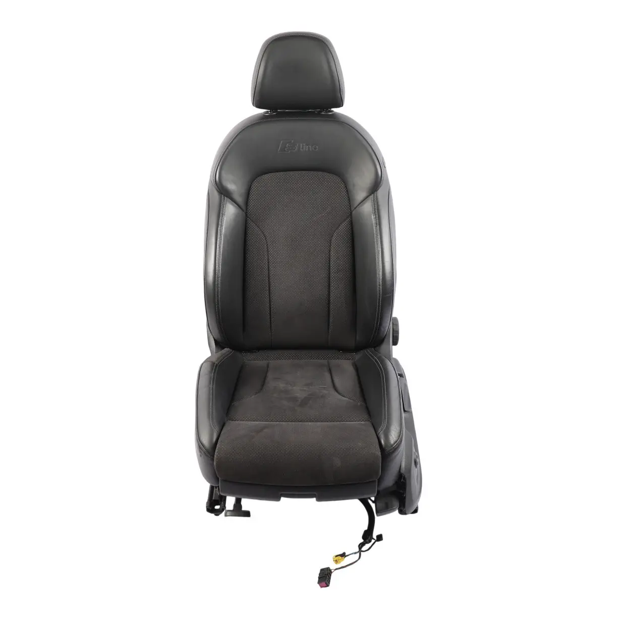 Audi Q3 8U Front Seat Sport S-Line Leather/Alcantara Soul Black Left N/S