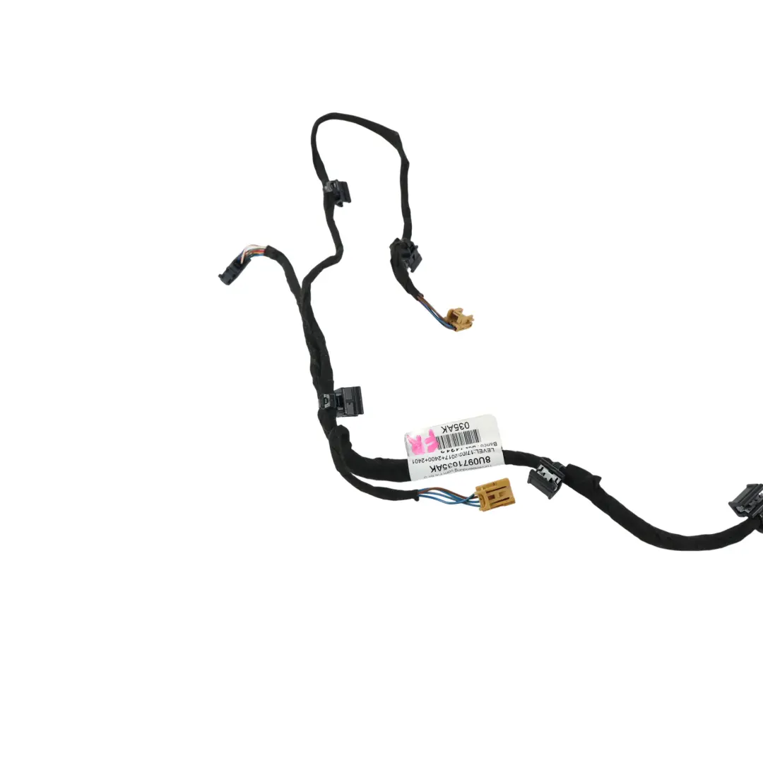 Cableado Mazo Cables Puerta Delantera Lado Conductor para Audi Q3 8U con número de pieza 8U0971035AK Audi Q3 8U Cableado Mazo Cables Puerta Delantera Lado Conductor - SKU 8U0971035AK - Número de pieza 8U0971035AK