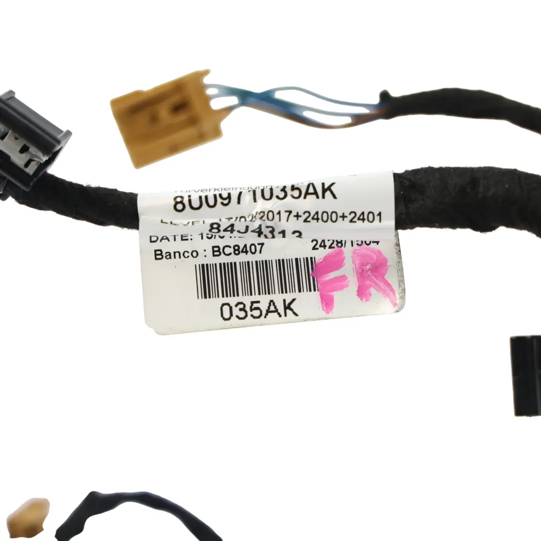 Audi Q3 8U Tür Loom Kabelbaum Kabel Vorne Fahrerseite - SKU 8U0971035AK - Teilenummer 8U0971035AK