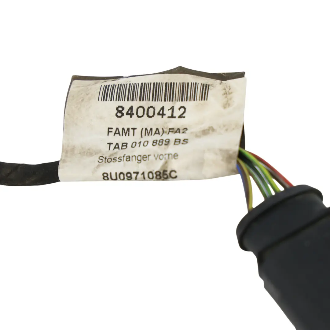 Vordere Stoßstange PDC Kabelbaum Kabel für Audi Q3 8U mit Teilenummer 8U0971085C Audi Q3 8U Vordere Stoßstange PDC Kabelbaum Kabel - SKU 8U0971085C - Teilenummer 8U0971085C