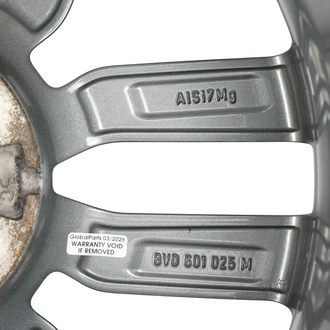 Alloy Rim 18" ET:51 7,5J to Audi A3 8V Wheel with Part number 8V0601025M Audi A3 8V Wheel Alloy Rim 18" ET:51 7,5J - SKU 8V0601025M-2 - Part number 8V0601025M