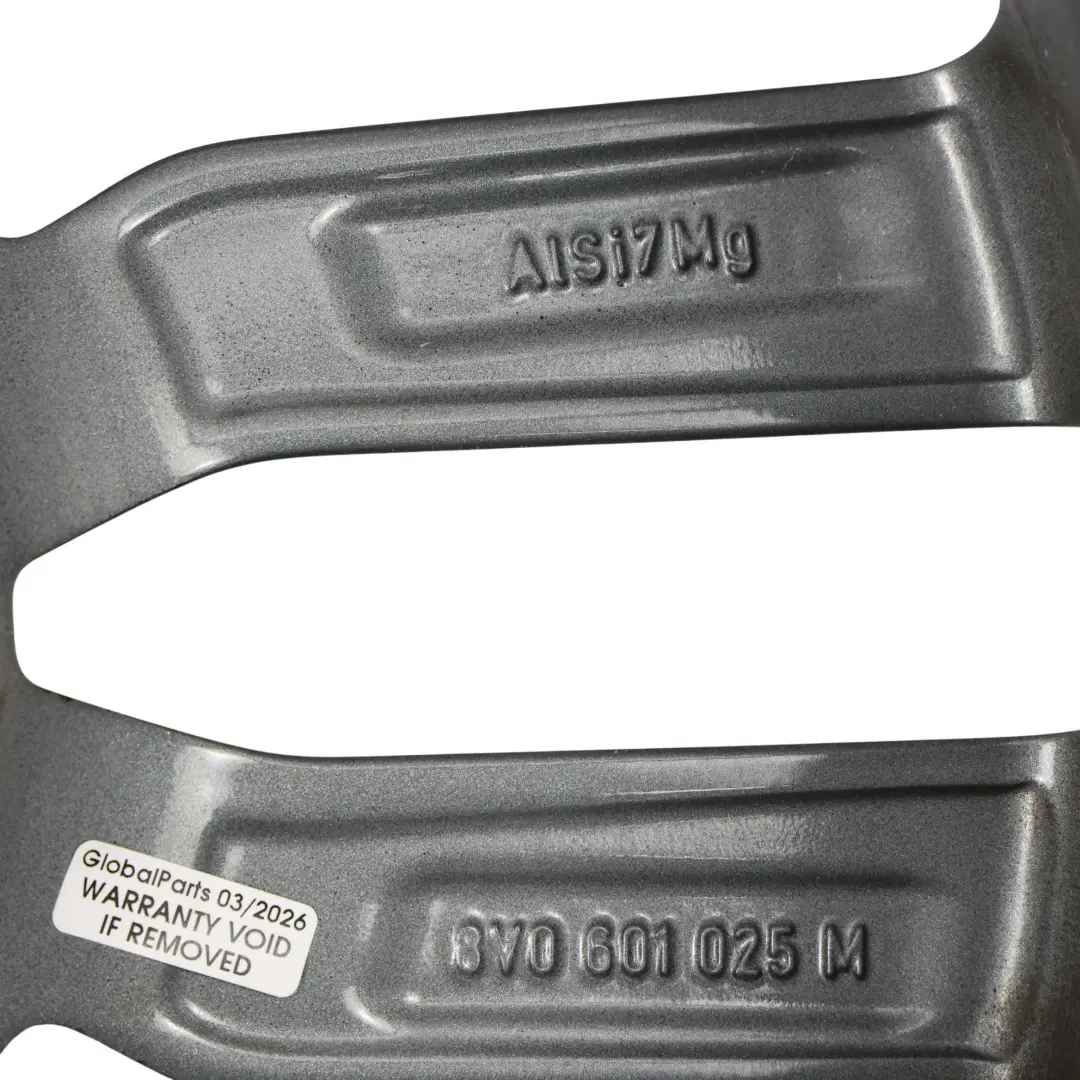 Alloy Rim 18" ET:51 7,5J to Audi A3 8V Wheel with Part number 8V0601025M Audi A3 8V Wheel Alloy Rim 18" ET:51 7,5J - SKU 8V0601025M - Part number 8V0601025M