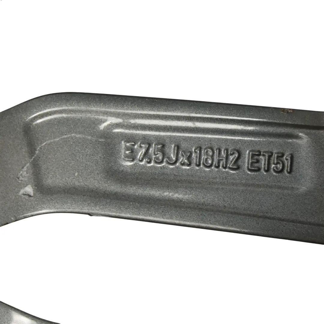 Cerchio in Lega 18" ET:51 7,5J per Audi A3 8V con numero di parte 8V0601025M Audi A3 8V Cerchio in Lega 18" ET:51 7,5J - SKU 8V0601025M - Numero di parte 8V0601025M