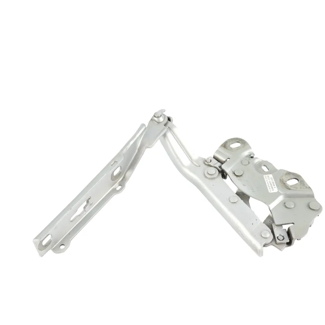 Cerniera Cofano Anteriore Sinistro Argento Ghiaccio - X7W per Audi A3 8V con numero di parte 8V0823301F Audi A3 8V Cerniera Cofano Anteriore Sinistro Argento Ghiaccio - X7W - SKU 8V0823301F-ICS - Numero di parte 8V0823301F