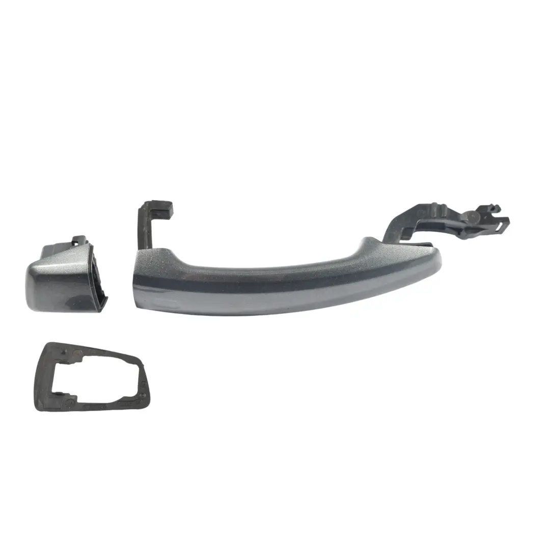 Exterior Door Handle Front Rear Left N/S Monsoon Grey X7R to Audi A3 8V with Part number 8V0837205A Audi A3 8V Exterior Door Handle Front Rear Left N/S Monsoon Grey X7R - SKU 8V0837205A-MOG - Part number 8V0837205A