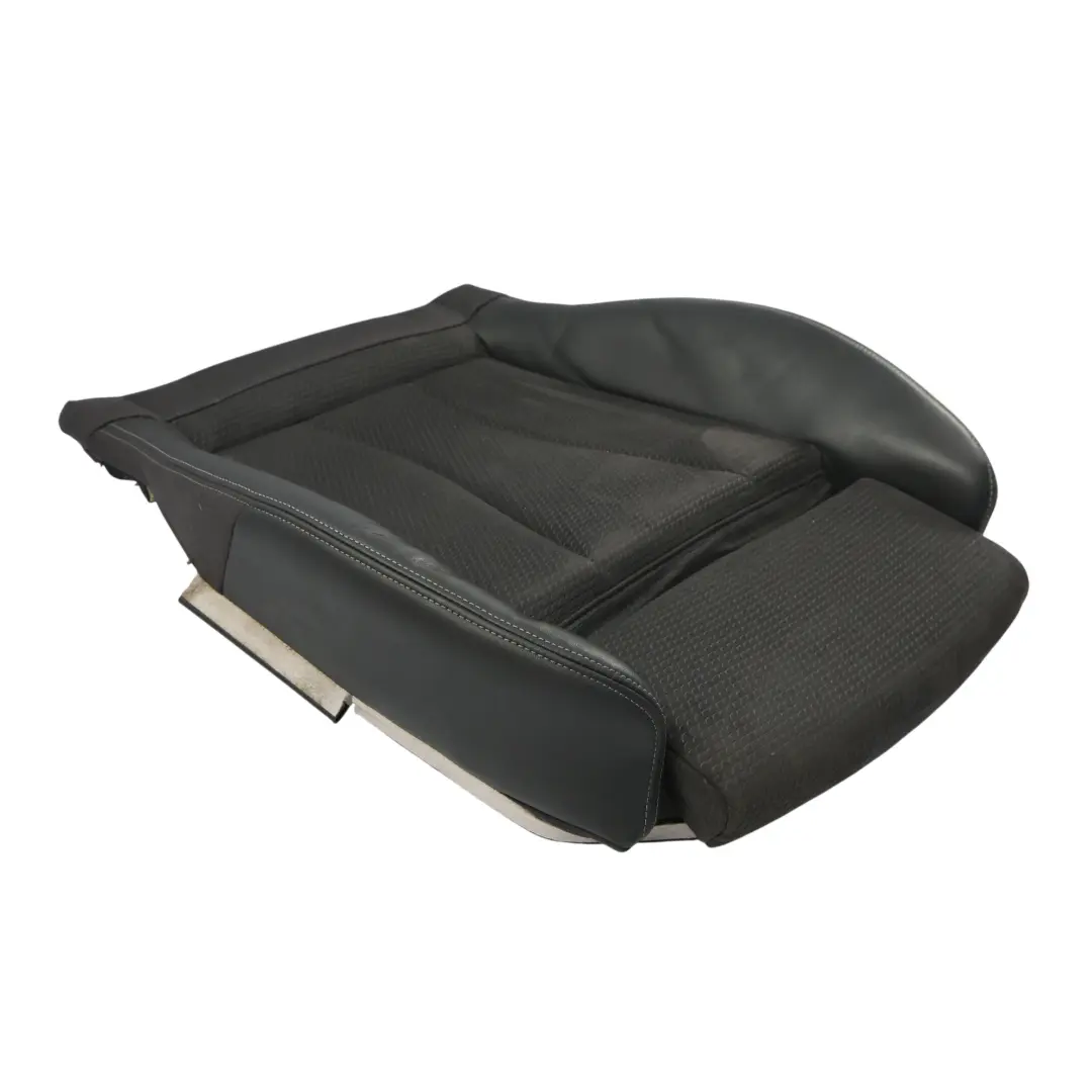 Front Seat Cushion Cover Left N/S Leather/Cloth Black to Audi A3 S3 8V with Part number 8V0881405AR Audi A3 S3 8V Front Seat Cushion Cover Left N/S Leather/Cloth Black - SKU 8V0881405AR - Part number 8V0881405AR