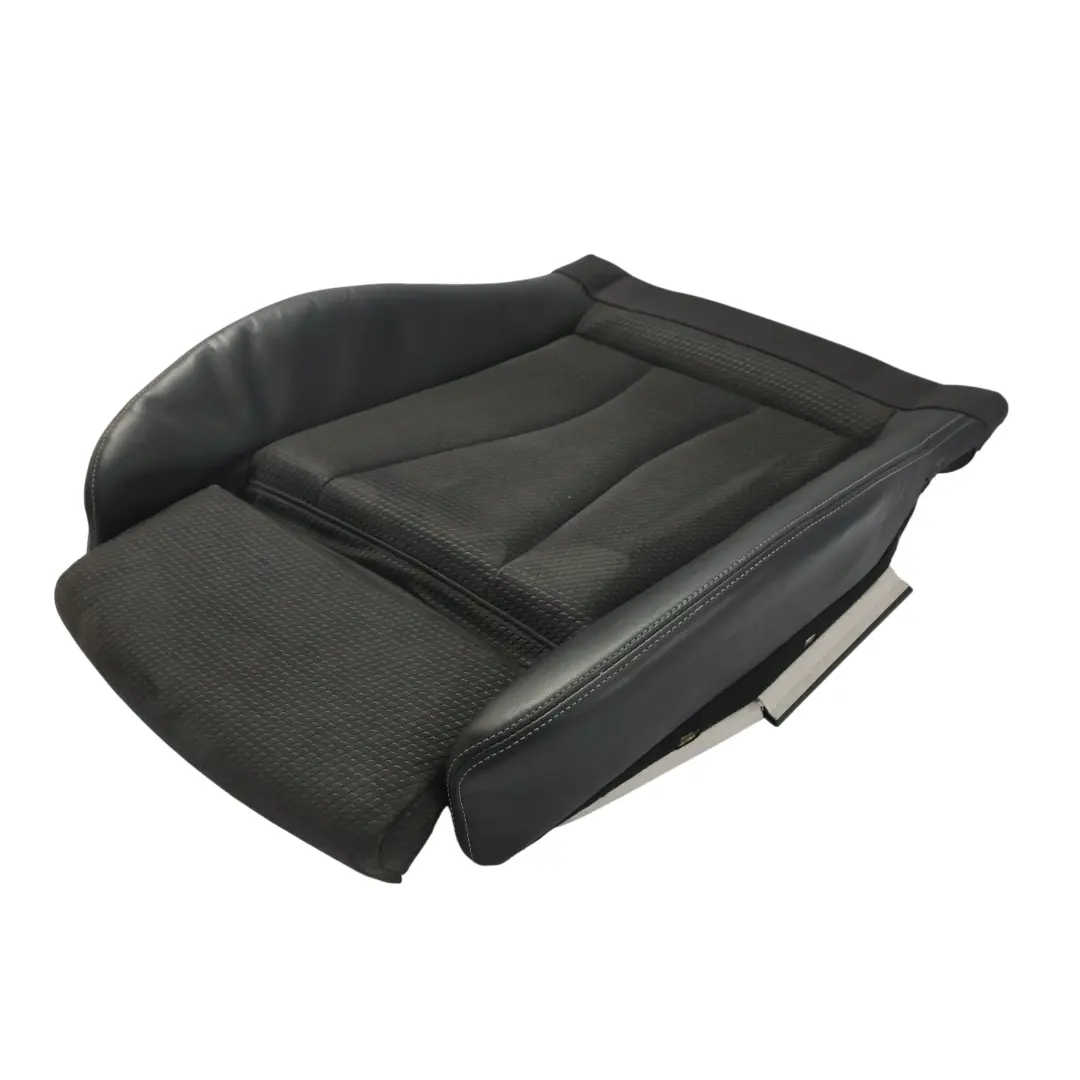 Front Seat Cushion Cover Left N/S Leather/Cloth Black to Audi A3 S3 8V with Part number 8V0881405AR Audi A3 S3 8V Front Seat Cushion Cover Left N/S Leather/Cloth Black - SKU 8V0881405AR - Part number 8V0881405AR