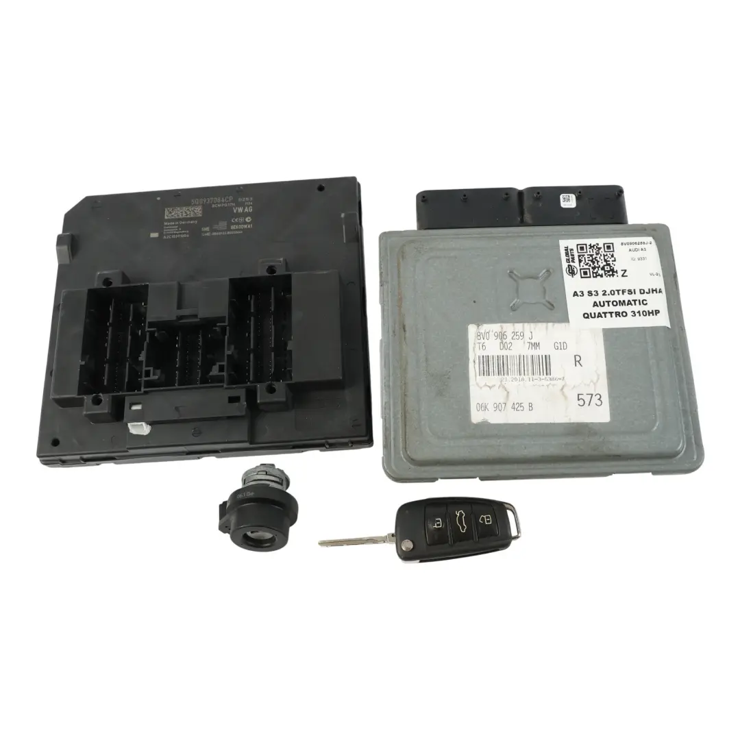 Audi S3 8V 2.0 TFSI DJHA 310CH Quattro Kit Gestion Moteur Automatique - SKU 8V0906259J-2 - Numéro de pièce 8V0906259J